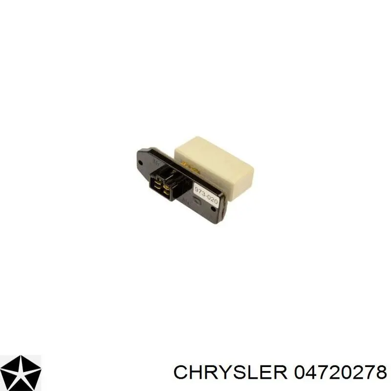 Резистор обігрівача Chrysler 04720278 ціна, від 19.49 USD