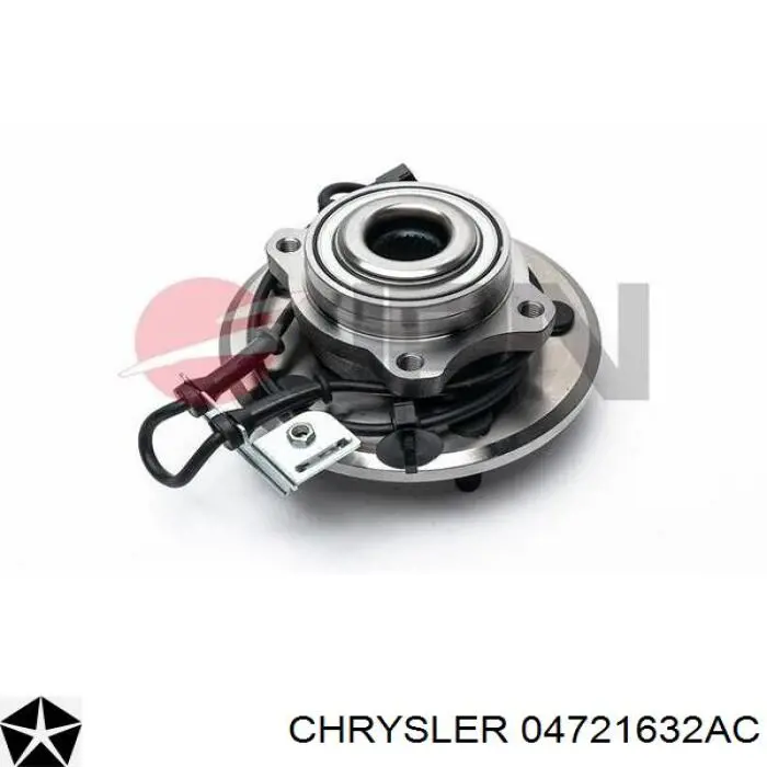 Маточини задніх коліс Chrysler 04721632AC ціна, від 80.27 USD