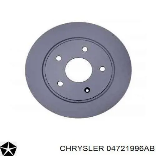 Задні дискові гальма Chrysler 04721996AB ціна, від 29.53 USD
