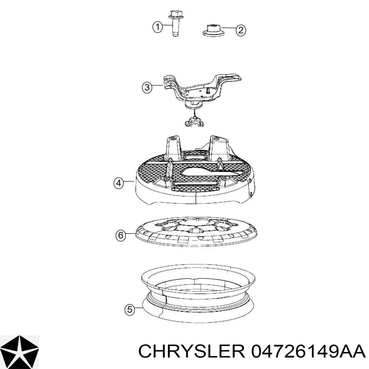  Chrysler 04726149AA ціна, від 88.68 USD