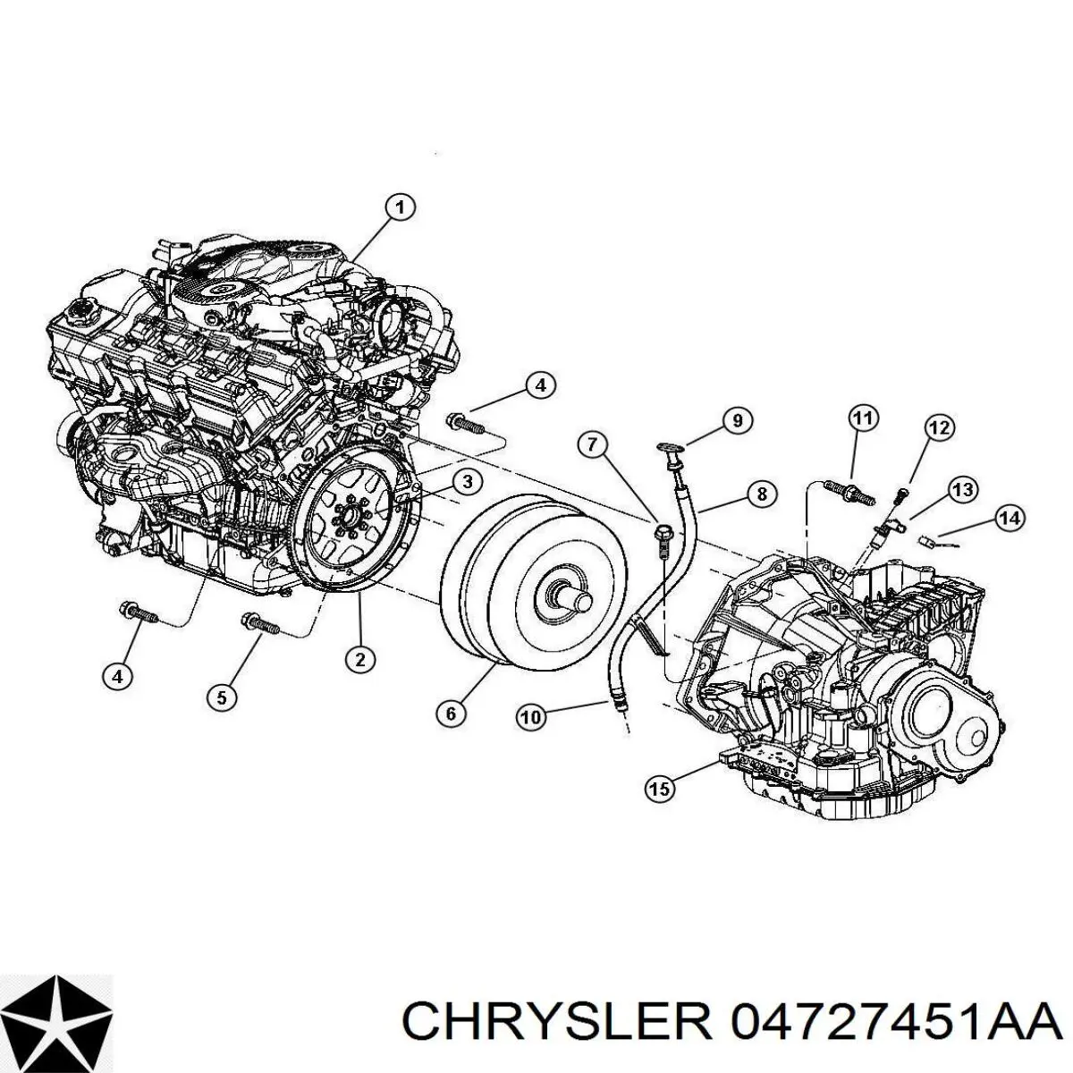 Датчик обертів колінвалу Chrysler 04609153AC ціна, від 17.93 USD