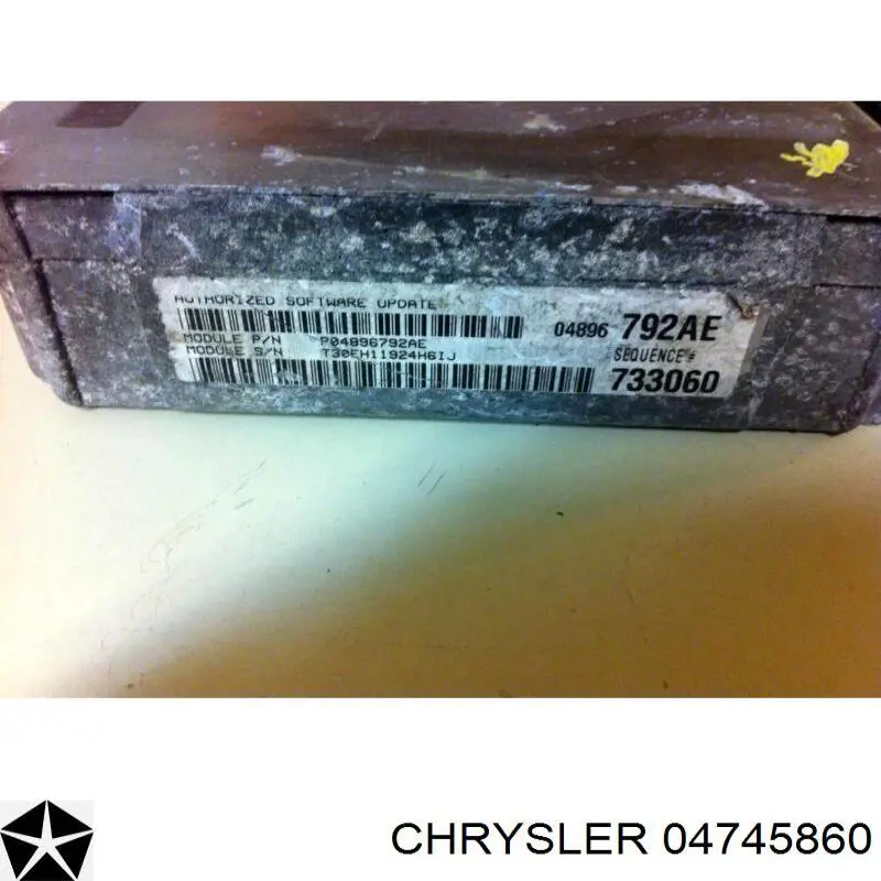 Електронний блок керування двигуном 04745860 Chrysler