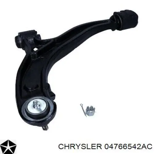 Важіль передньої підвіски нижній, правий Chrysler 04766542AC ціна, від 81.52 USD