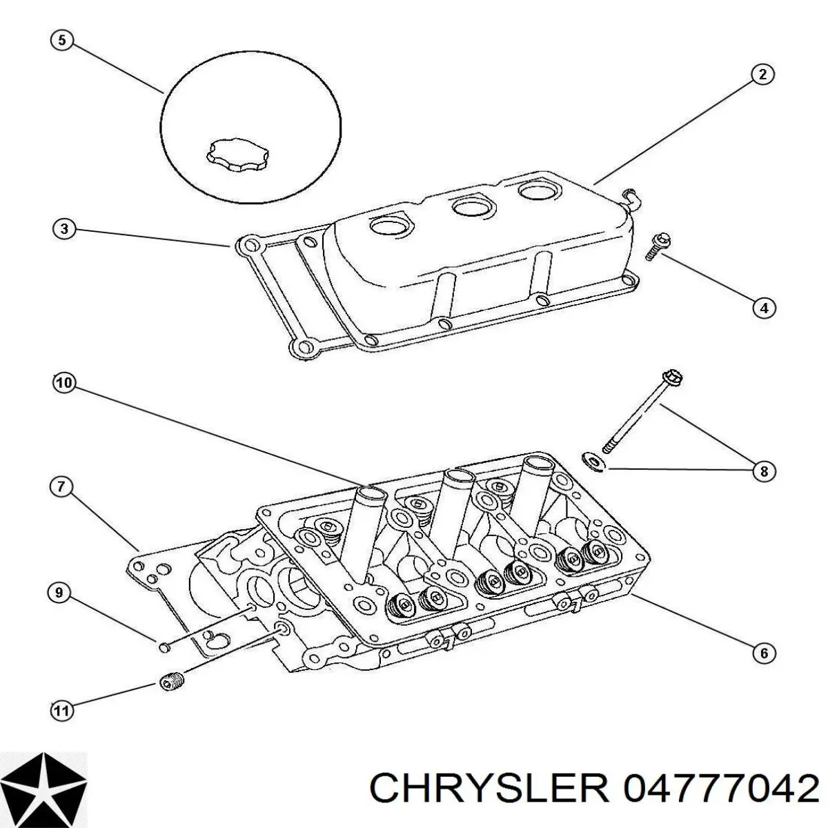 B45848 Mahle Original Прокладка свічкових колодязів