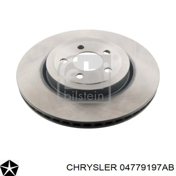 04779197AB Chrysler Гальмо дискове переднє