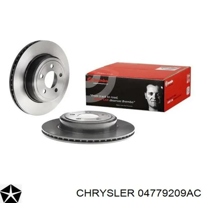 04779209AC Chrysler Дискові гальма