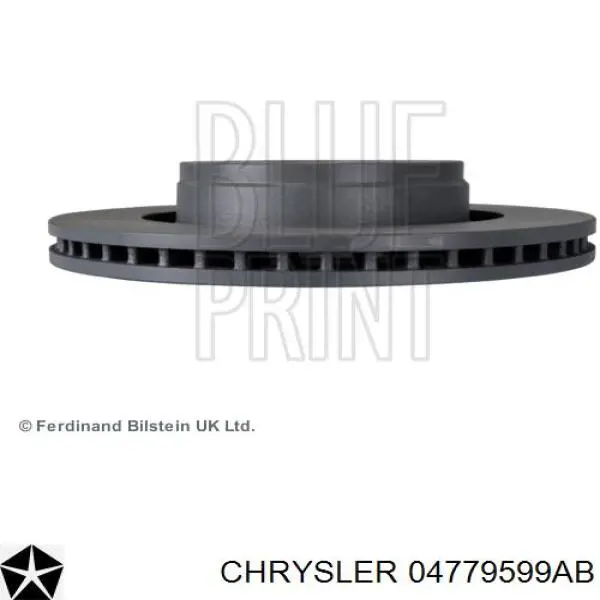 04779599AB Chrysler Гальмо дискове переднє