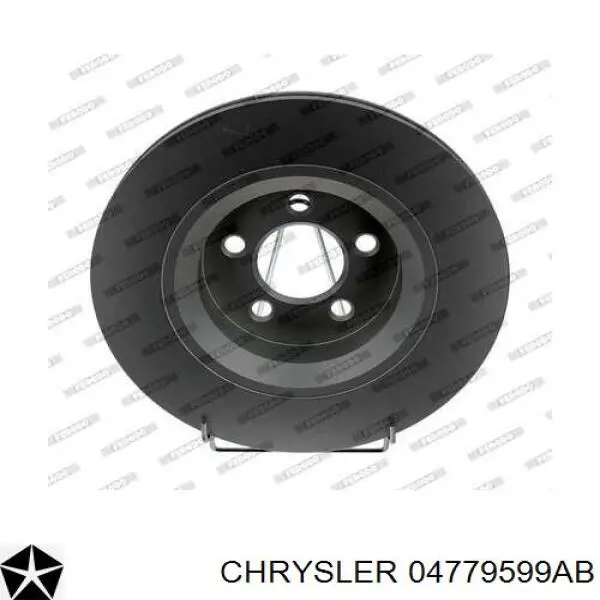 Гальмівні диски передні 04779599AB Chrysler