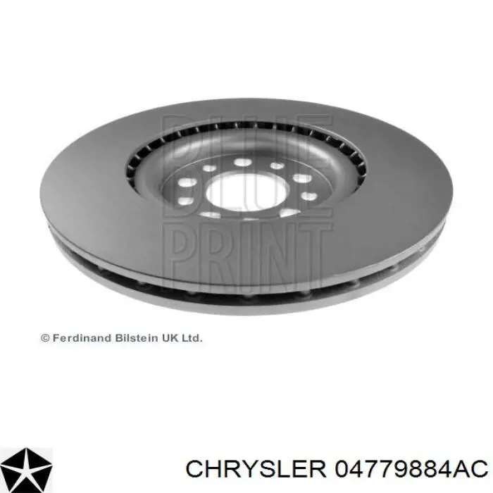Гальмівні диски передні 04779884AC Chrysler