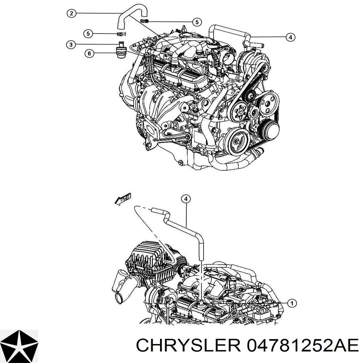 Купити 68383653AA Chrysler 