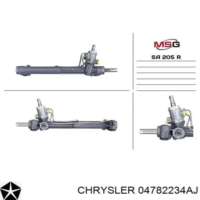 Купити 04782234AJ Chrysler Рульова рейка
