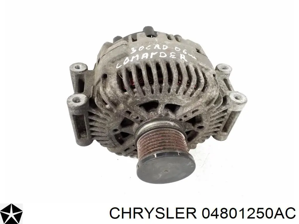 Генератор Chrysler 04801250AC ціна, від 117.32 USD