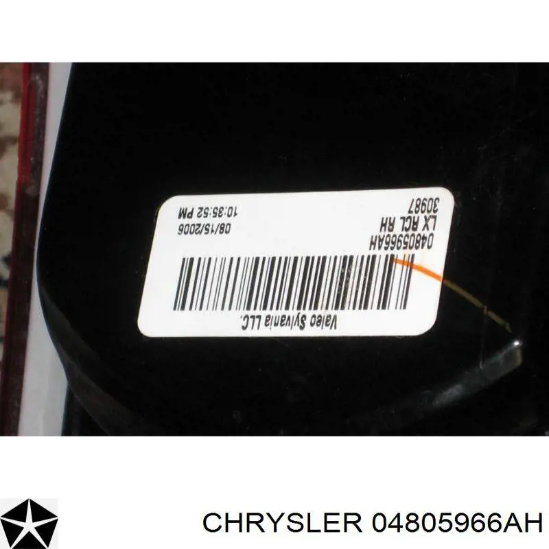 Купити 04805966AH Chrysler Задня права фара