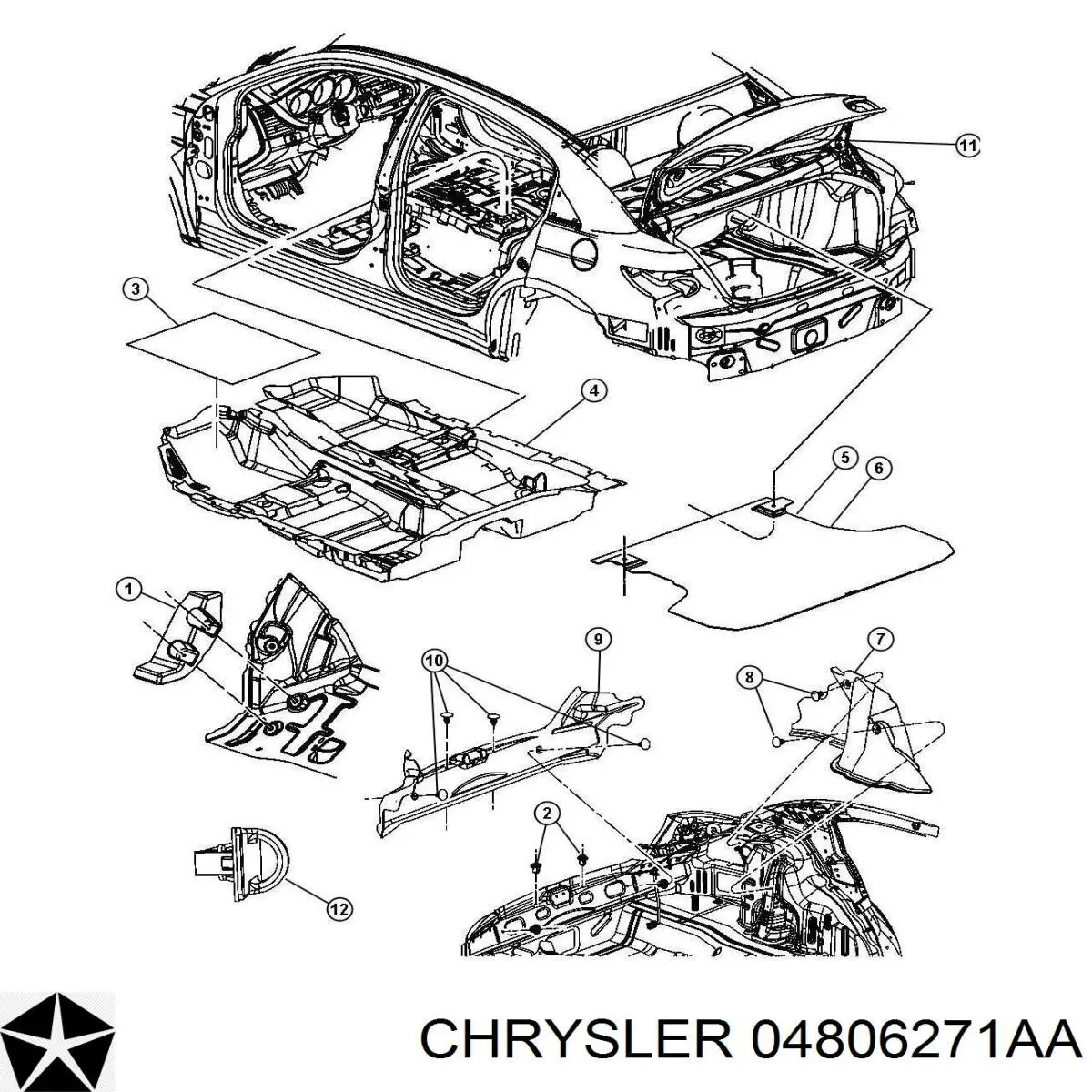  4806271AA Chrysler