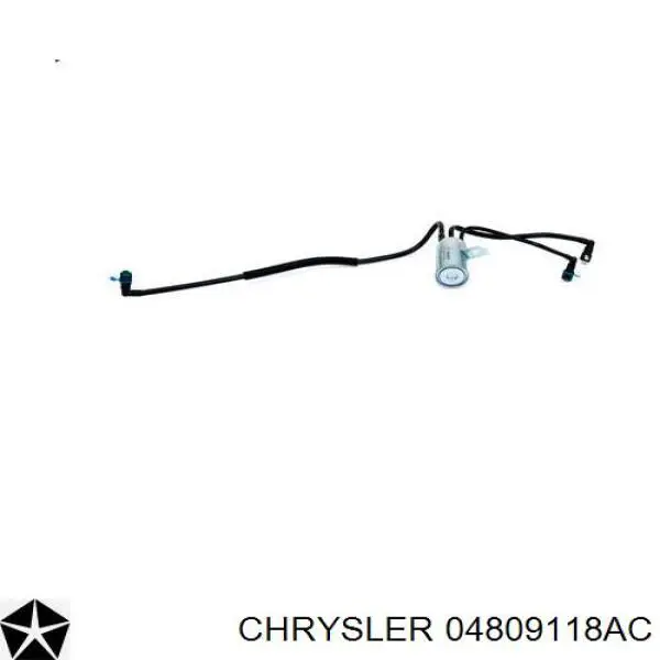 Фільтр тонкого очищення палива Chrysler 04809118AC ціна, від 17.12 USD