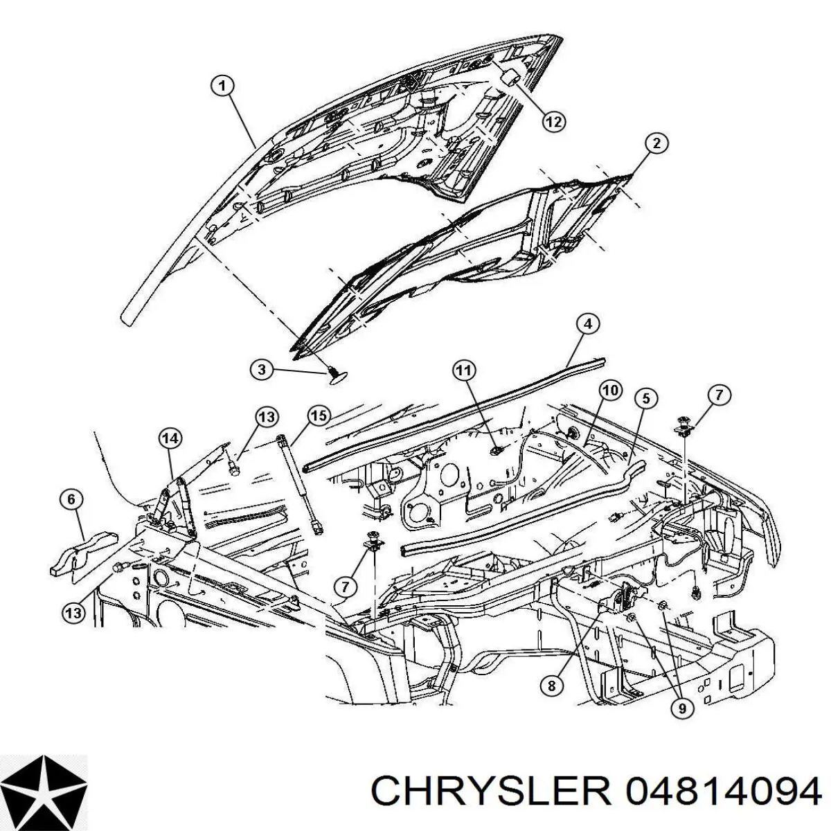 Купити 04814094 Chrysler 