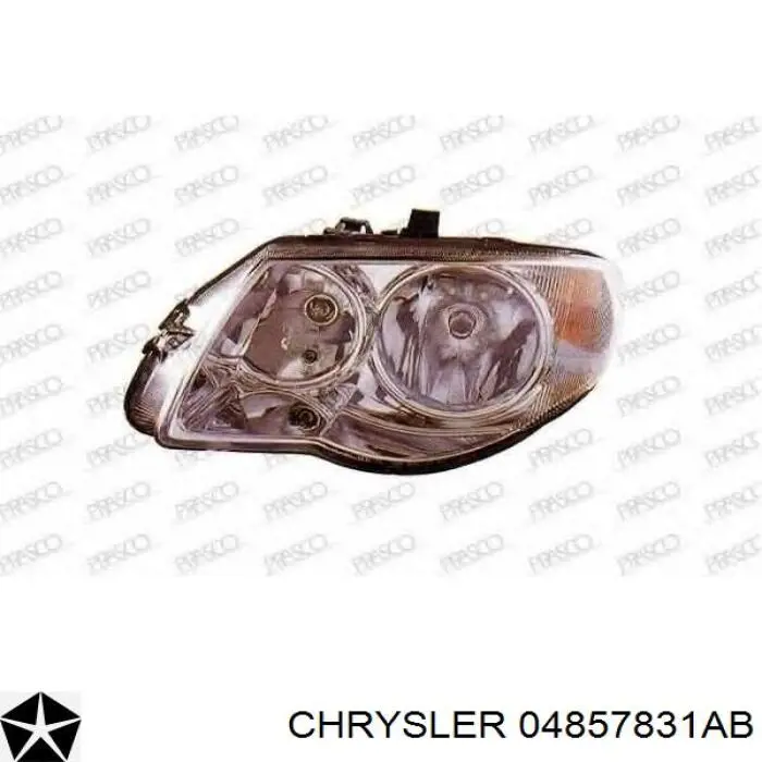 Купити 04857831AB Chrysler Фара