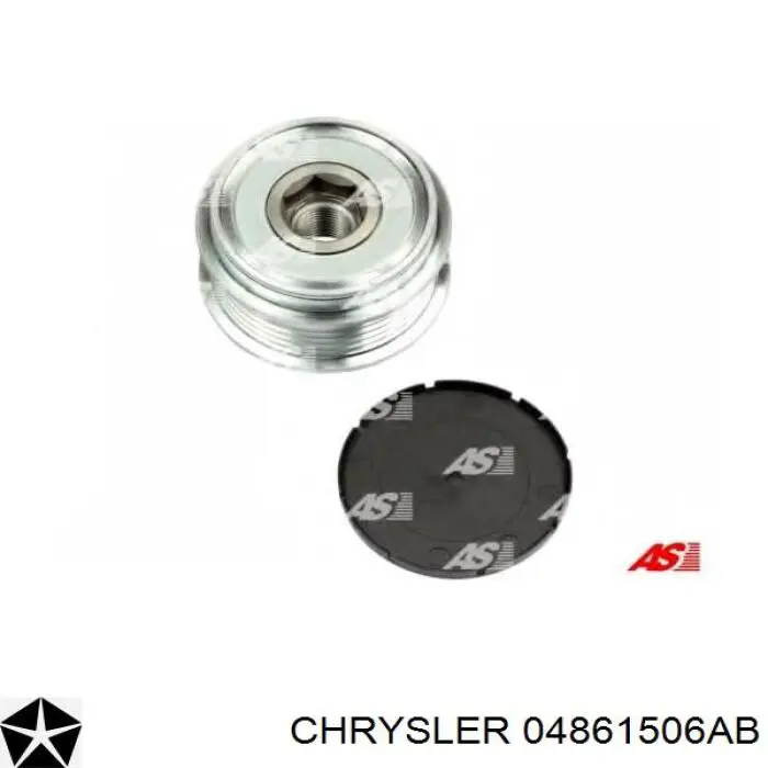 Інерційний шків Chrysler 04861506AB ціна, від 28.54 USD