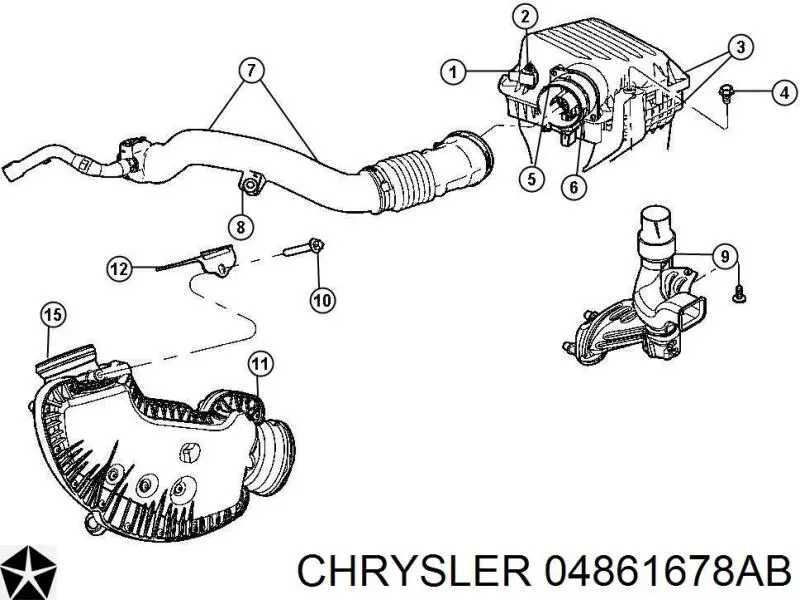  K04861678AA Fiat/Alfa/Lancia