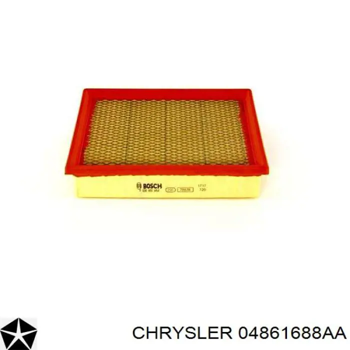Елемент повітряного фільтра Chrysler 04861688AA ціна, від 8.02 USD