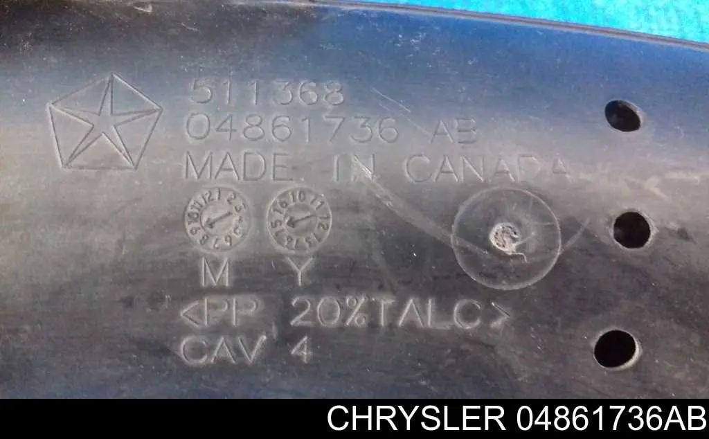  Chrysler 04861736AB ціна, від 105.56 USD