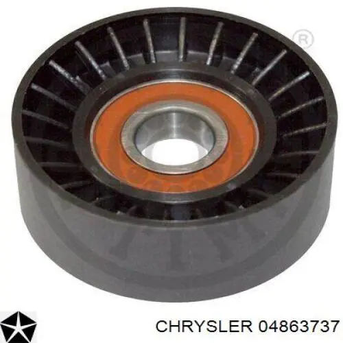 Ролик приводного ременя, паразитний 04863737 Chrysler