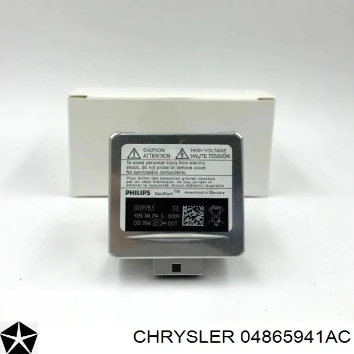 Ксенон Chrysler 04865941AC ціна, від 36.42 USD