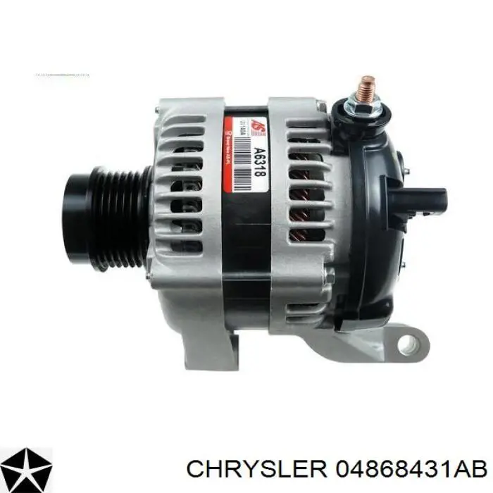 Купити 04868431AB Chrysler Генератор