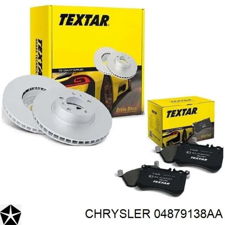 04879138AA Chrysler Гальмо дискове переднє