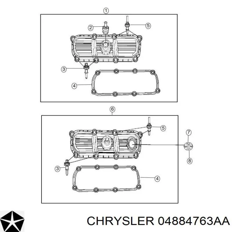 Купити 4884763AA Chrysler 
