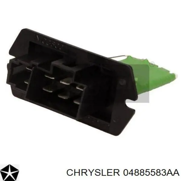 Резистор обігрівача Chrysler 04885583AA ціна, від 7.17 USD