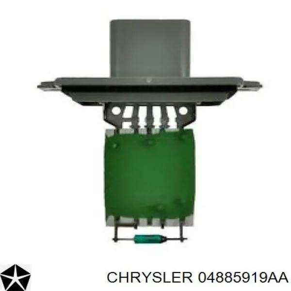 Резистор обігрівача Chrysler 04885919AA ціна, від 11.62 USD