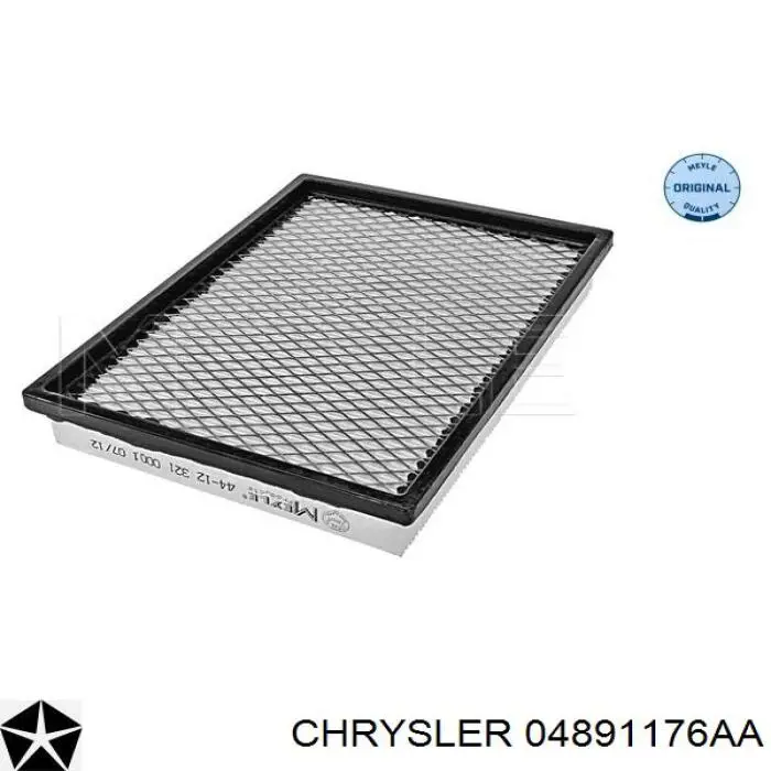 Елемент повітряного фільтра Chrysler 04891176AA ціна, від 8.31 USD