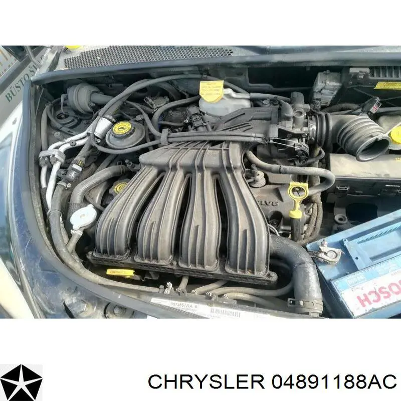 04891188AC Chrysler Дросільна заслінка в зборі