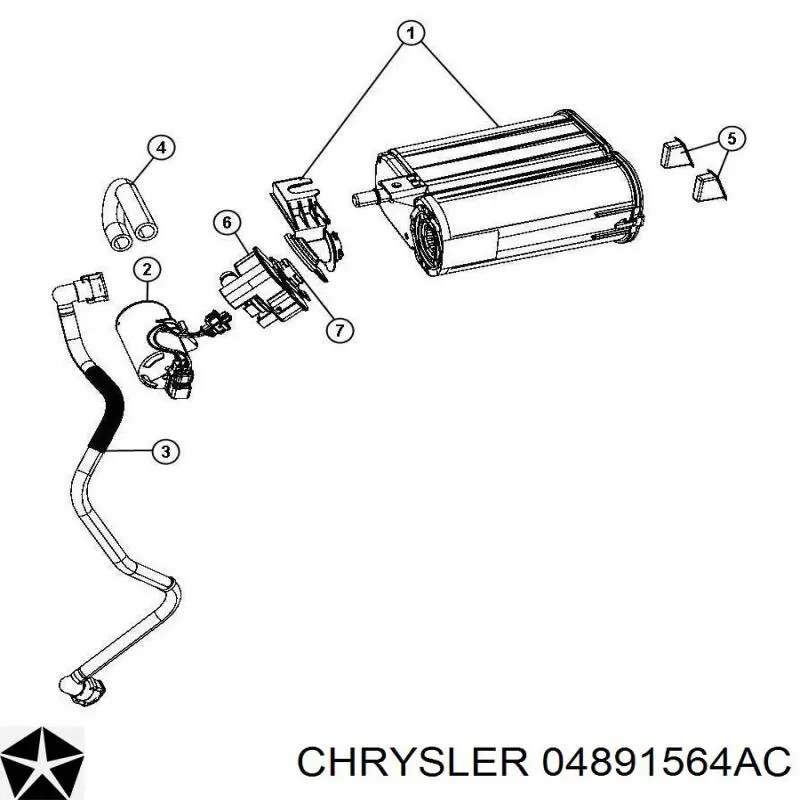 Купити 04891564AC Chrysler 