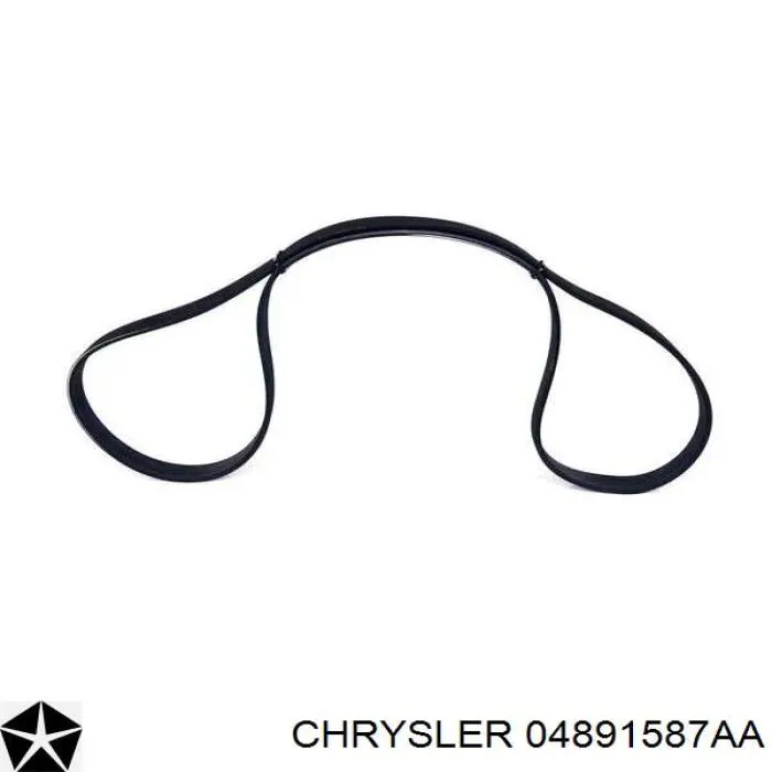Клиновий ремінь Chrysler 04891587AA ціна, від 27.13 USD