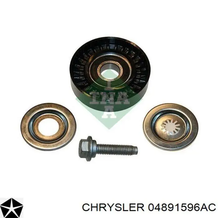 Купити 04891596AC Chrysler Ролик приводного ременя, паразитний