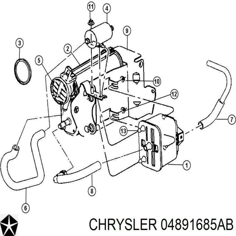 Купити 04891685AB Chrysler 