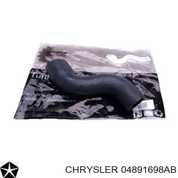 Шланг/патрубок интеркуллера Chrysler 04891698AB ціна, від 21.06 USD