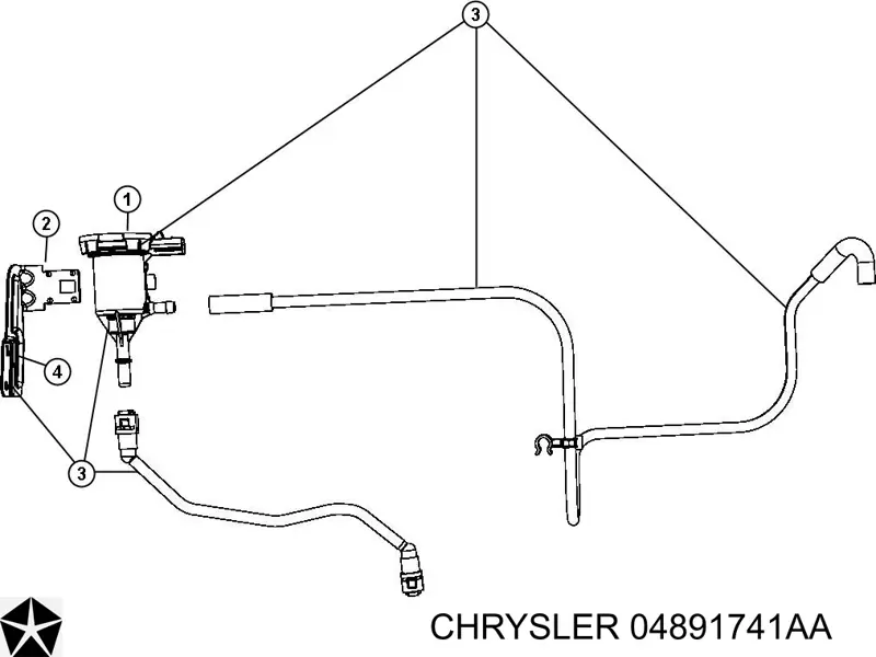Купити CP646 Standard Клапан системи вентиляції паливного бака