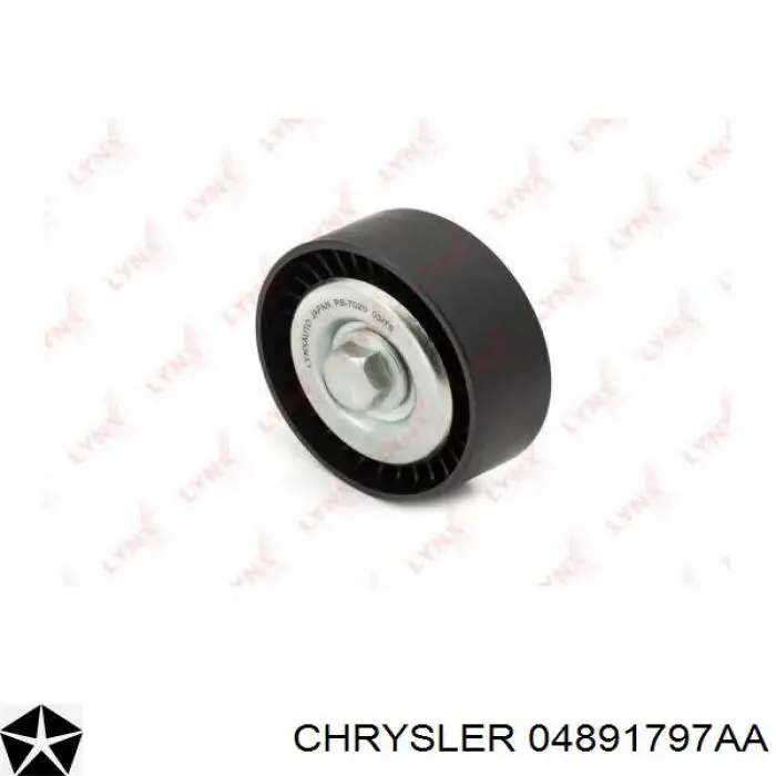 Ролик приводного ременя, паразитний Chrysler 04891797AA ціна, від 14.30 USD