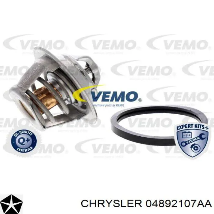 Автомобільний термостат Chrysler 04892107AA ціна, від 9.09 USD