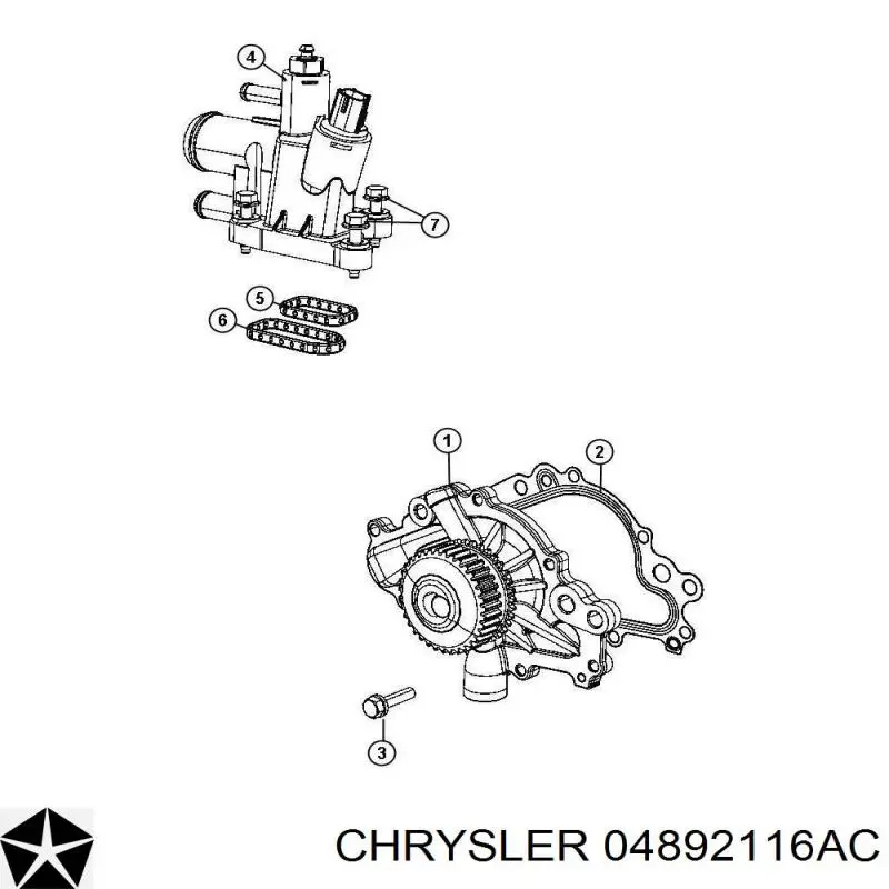  04892116AC Chrysler