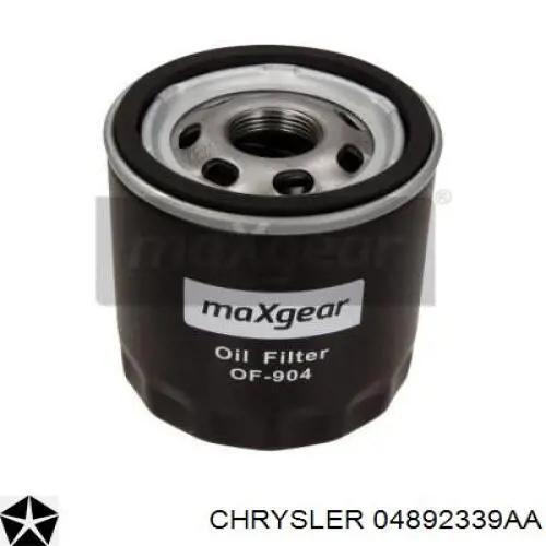 Масляний фільтр двигуна Chrysler 04892339AA ціна, від 8.74 USD