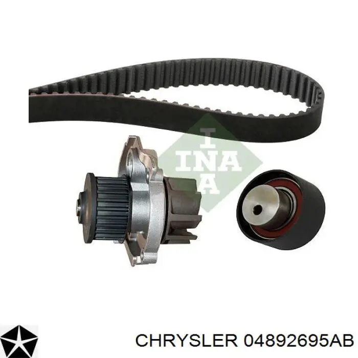 Купити 04892695AB Chrysler Натяжний ролик