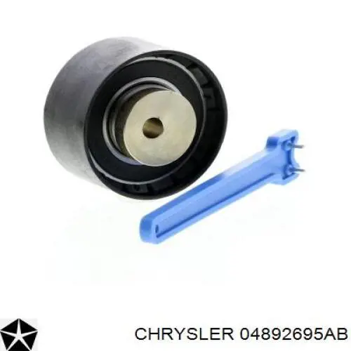 Ролик натяжителя ременя газорозподілу Chrysler 04892695AB ціна, від 28.76 USD