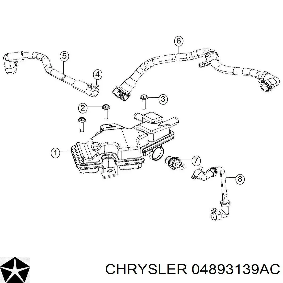  04893139AC Chrysler