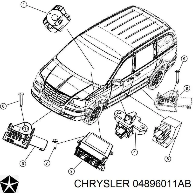  04896011AB Chrysler