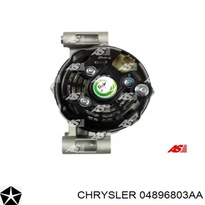 Генератор Chrysler 04896803AA ціна, від 103.77 USD