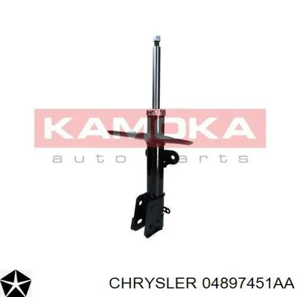 Стойка амортизатора передняя Chrysler 04897451AA ціна, від 63.11 USD